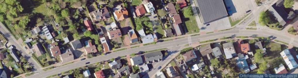 Zdjęcie satelitarne Kolejowa ul.