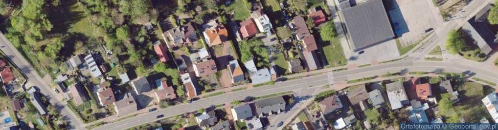 Zdjęcie satelitarne Kolejowa ul.