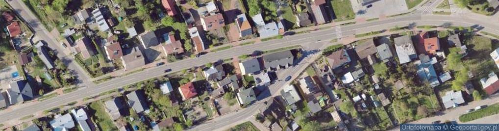 Zdjęcie satelitarne Kolejowa ul.