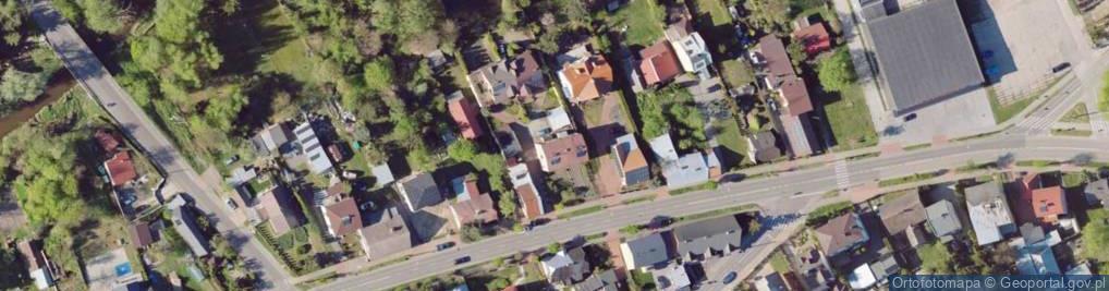 Zdjęcie satelitarne Kolejowa ul.