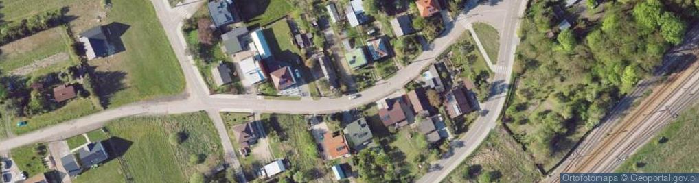 Zdjęcie satelitarne Kolejowa ul.