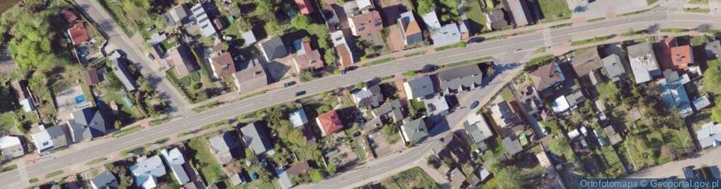 Zdjęcie satelitarne Kolejowa ul.