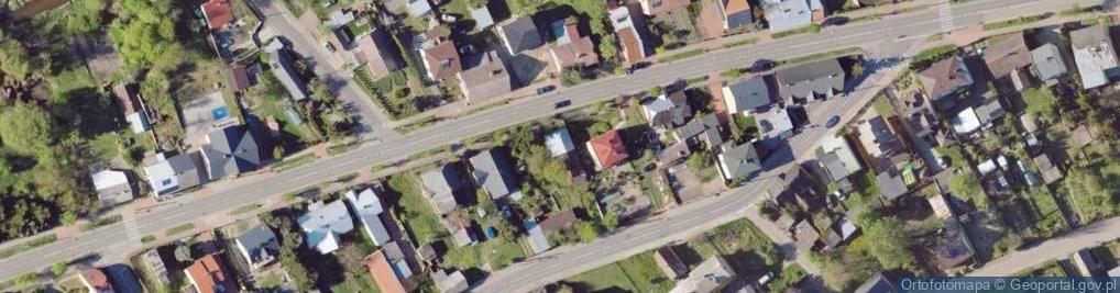 Zdjęcie satelitarne Kolejowa ul.