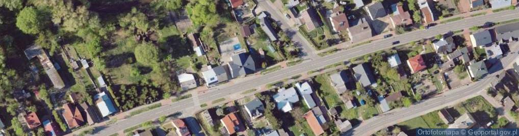 Zdjęcie satelitarne Kolejowa ul.