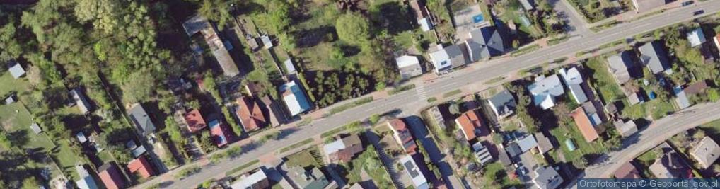 Zdjęcie satelitarne Kolejowa ul.
