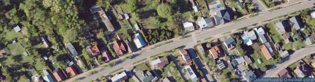 Zdjęcie satelitarne Kolejowa ul.