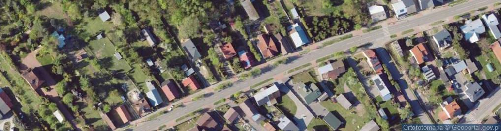 Zdjęcie satelitarne Kolejowa ul.