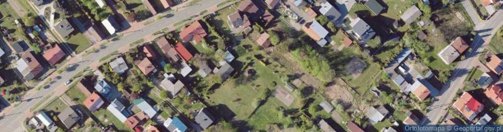 Zdjęcie satelitarne Kolejowa ul.