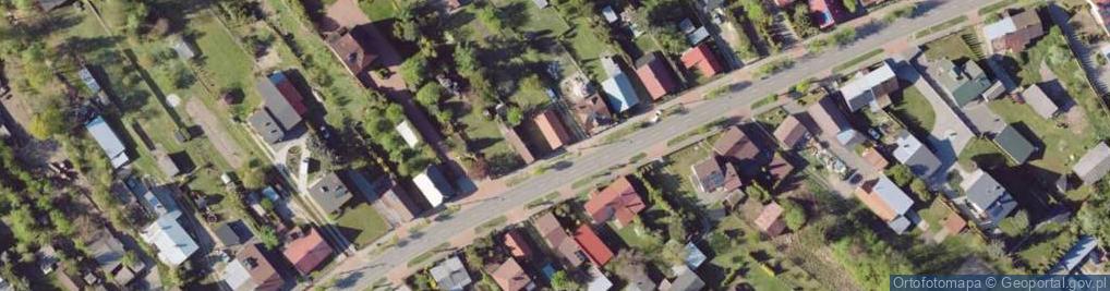 Zdjęcie satelitarne Kolejowa ul.