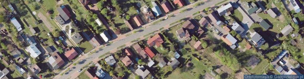 Zdjęcie satelitarne Kolejowa ul.