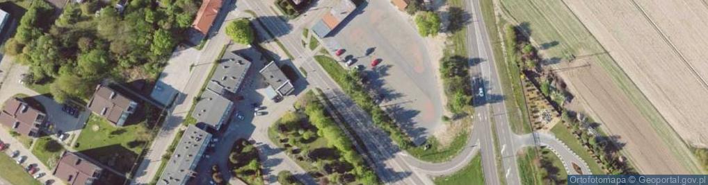 Zdjęcie satelitarne Kościelna ul.