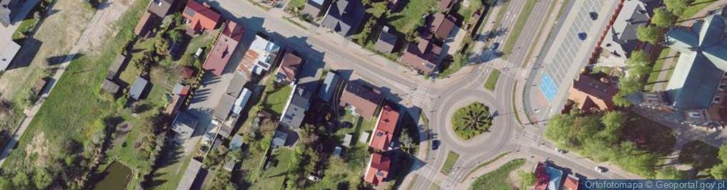 Zdjęcie satelitarne Kościelna ul.