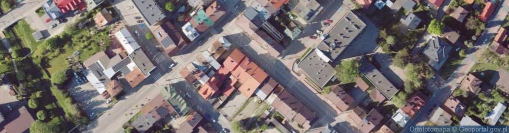 Zdjęcie satelitarne Kościelna ul.