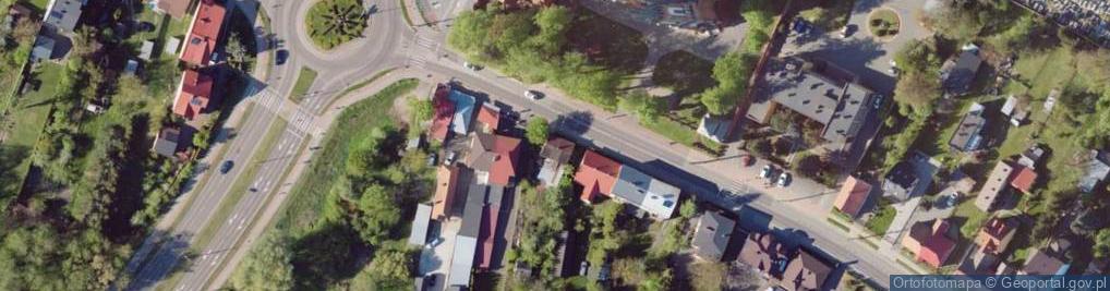 Zdjęcie satelitarne Kościelna ul.
