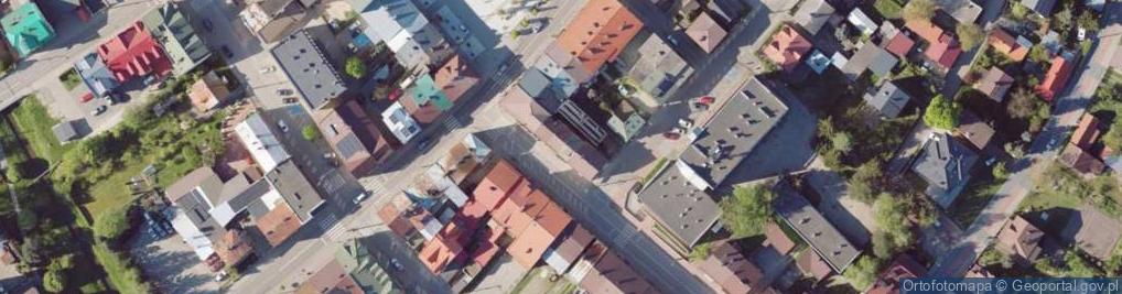 Zdjęcie satelitarne Kościelna ul.