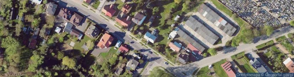 Zdjęcie satelitarne Kościelna ul.