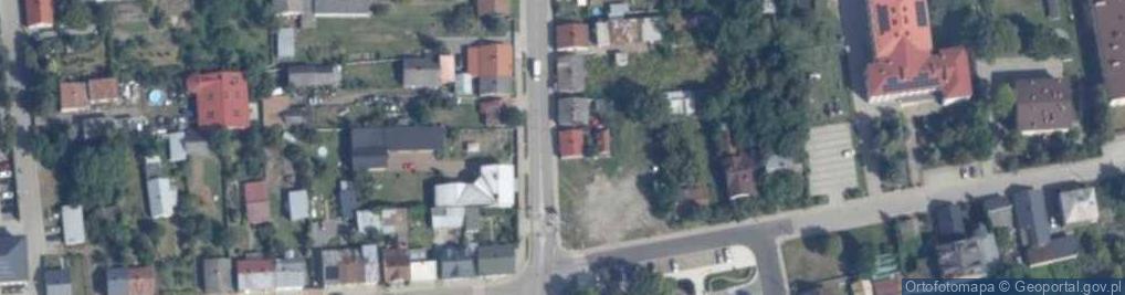 Zdjęcie satelitarne Kozłowska ul.