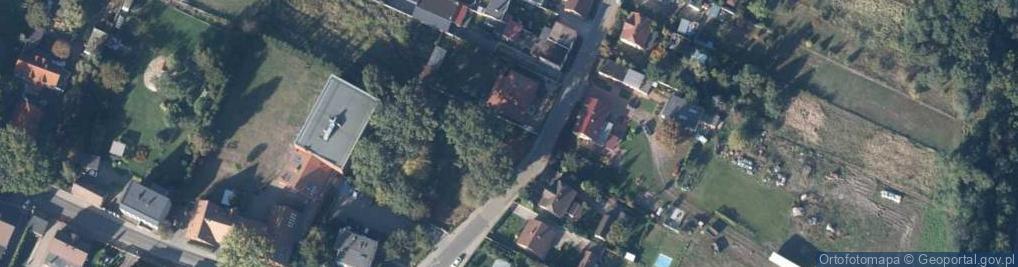 Zdjęcie satelitarne Kozia ul.