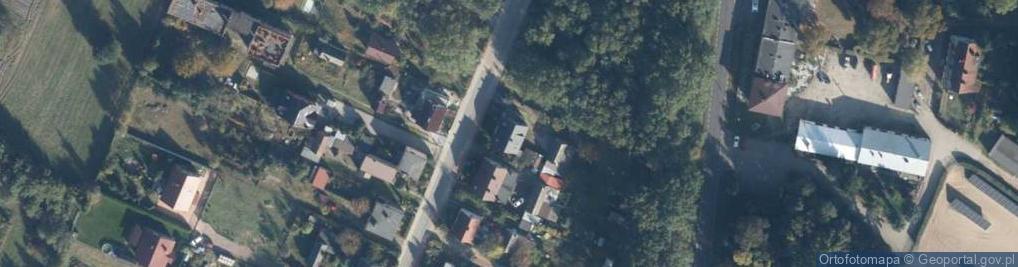 Zdjęcie satelitarne Kozia ul.