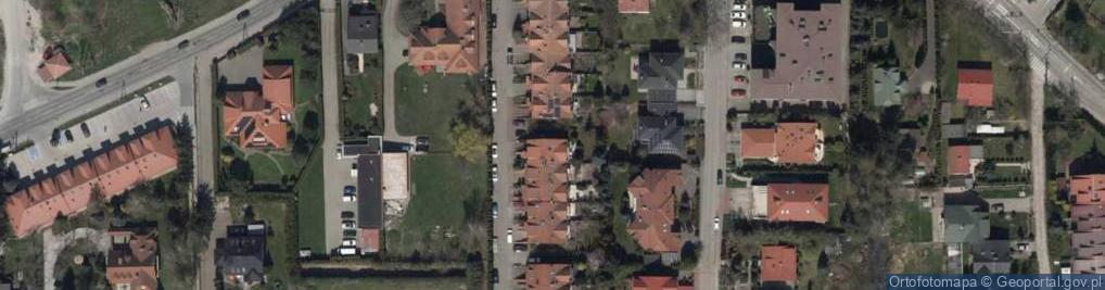 Zdjęcie satelitarne Kosodrzewiny ul.