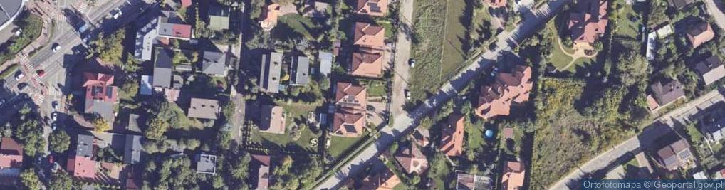 Zdjęcie satelitarne Kossaka Wojciecha ul.