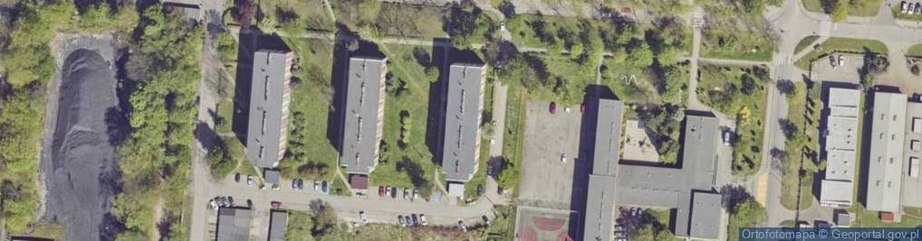 Zdjęcie satelitarne Konstytucji 3 Maja ul.