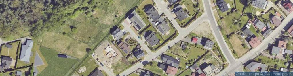 Zdjęcie satelitarne Konwaliowa ul.