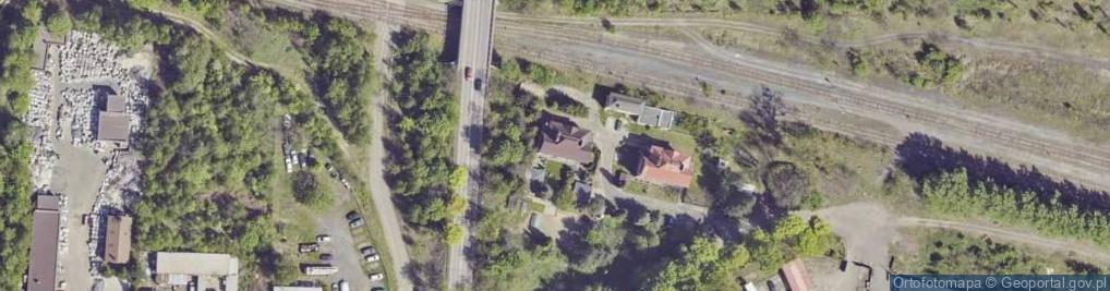 Zdjęcie satelitarne Kolejowa ul.