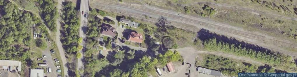 Zdjęcie satelitarne Kolejowa ul.