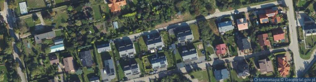 Zdjęcie satelitarne Kokosowa ul.