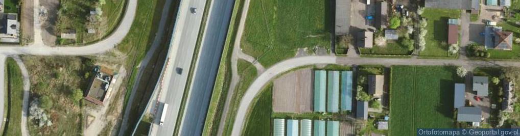 Zdjęcie satelitarne Komunalna ul.