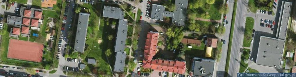 Zdjęcie satelitarne Kościelna ul.