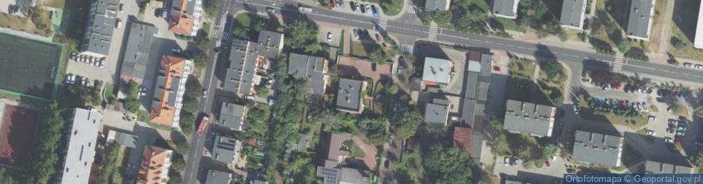 Zdjęcie satelitarne Kochanowskiego Jana ul.