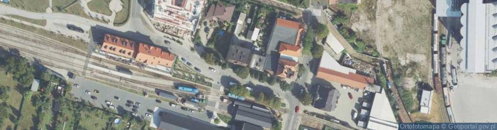 Zdjęcie satelitarne Kolejowa ul.