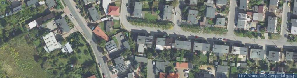 Zdjęcie satelitarne Kossaka ul.