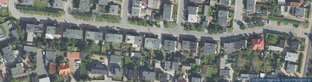 Zdjęcie satelitarne Kossaka ul.