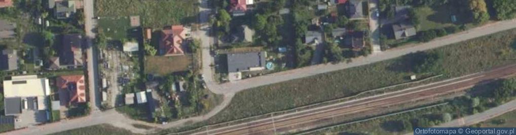 Zdjęcie satelitarne Kolejowa ul.