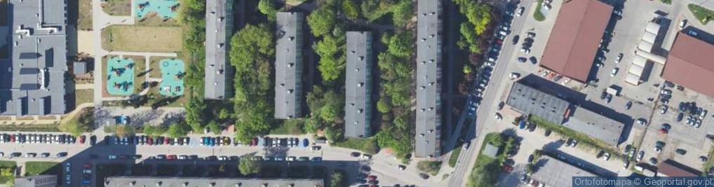Zdjęcie satelitarne Kossobudzkiego Szymona ul.
