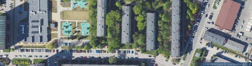 Zdjęcie satelitarne Kossobudzkiego Szymona ul.