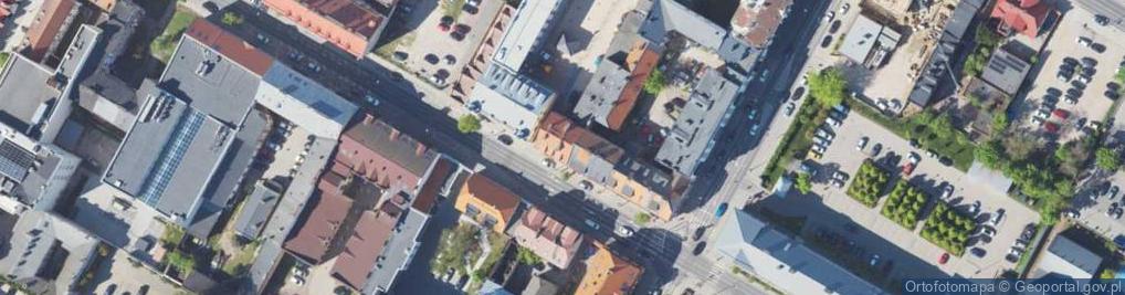 Zdjęcie satelitarne Kolegialna ul.