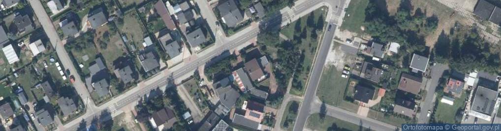 Zdjęcie satelitarne Konińska ul.