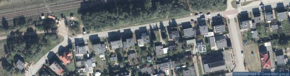 Zdjęcie satelitarne Kolejowa ul.