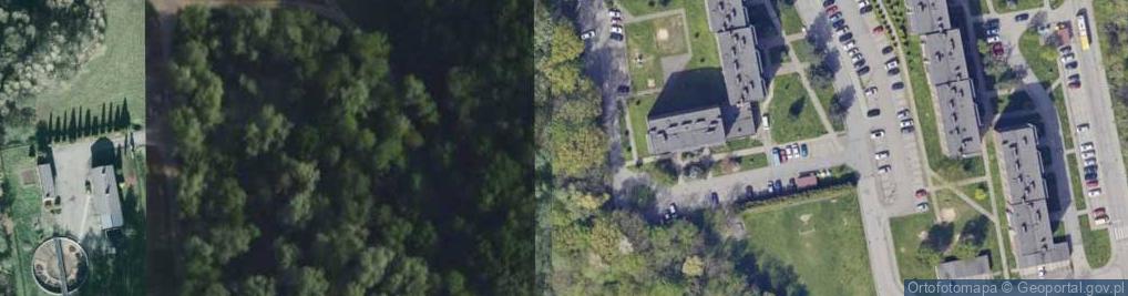 Zdjęcie satelitarne Kolejowa ul.