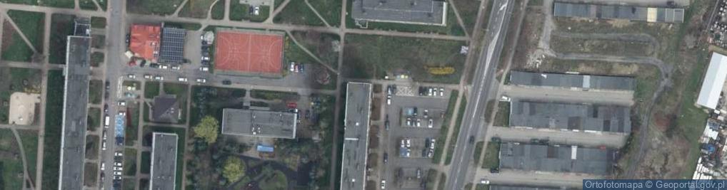 Zdjęcie satelitarne Kolejowa ul.