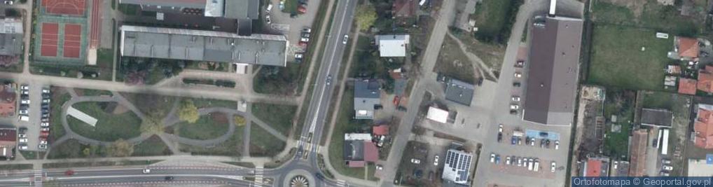 Zdjęcie satelitarne Kolejowa ul.