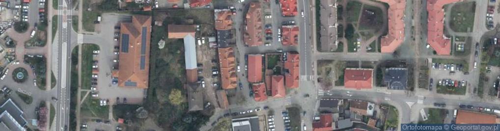 Zdjęcie satelitarne Kossaka Wojciecha ul.