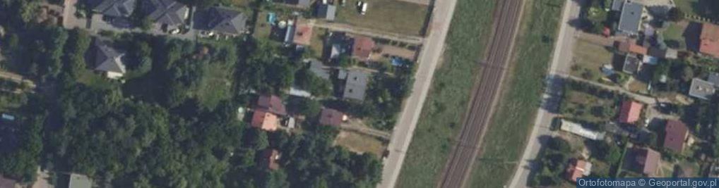 Zdjęcie satelitarne Kolejowa ul.