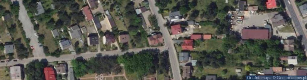 Zdjęcie satelitarne Kościelna ul.