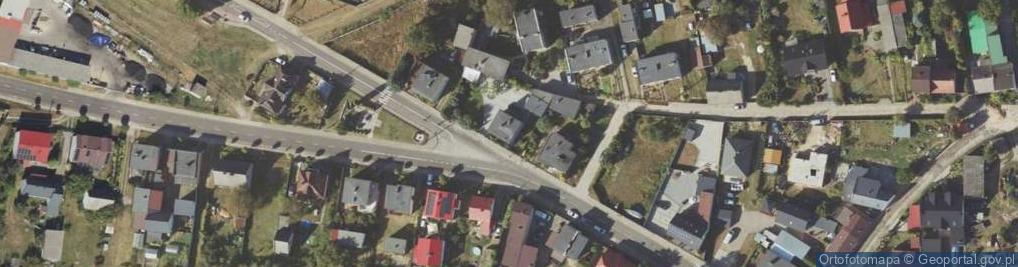 Zdjęcie satelitarne Kolejowa ul.