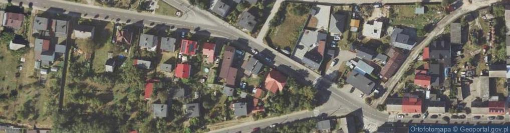 Zdjęcie satelitarne Kolejowa ul.